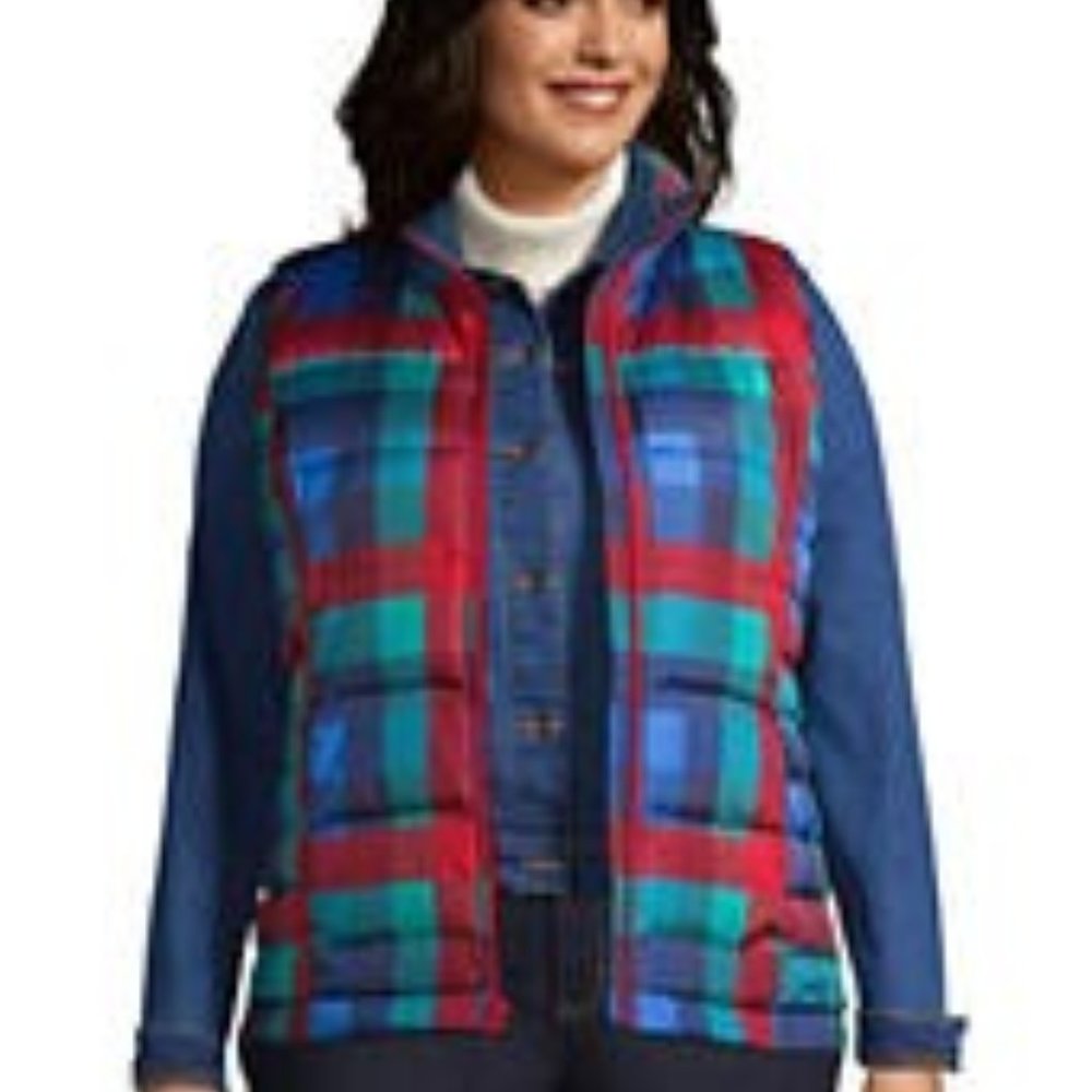 Women's  Ultralight Down Puffer Vest  Deep sea navy brighgt